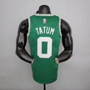 75th Anniversary Tatum #0 Celtics Green NBA